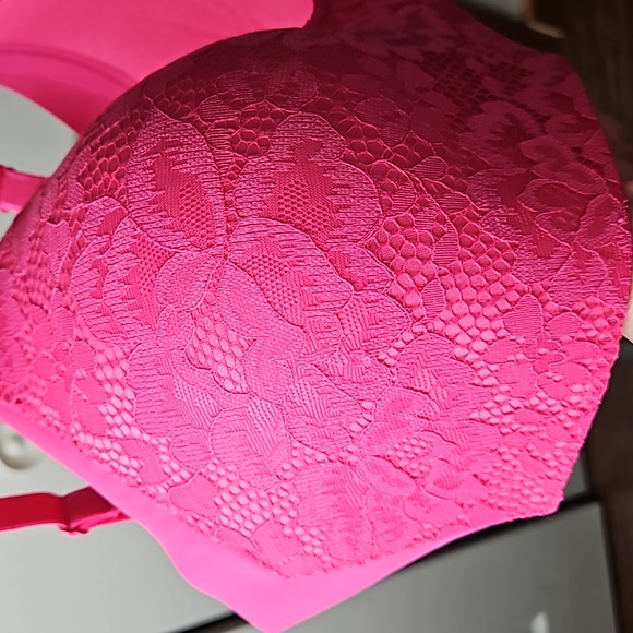 Women's Knix Lace Wingwoman Contour Bra Size 6 Pink - Picture 8 of 8